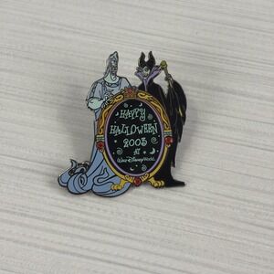DISNEY HAPPY HALLOWEEN 2003 MALEFICENT HADES Pin LE2500